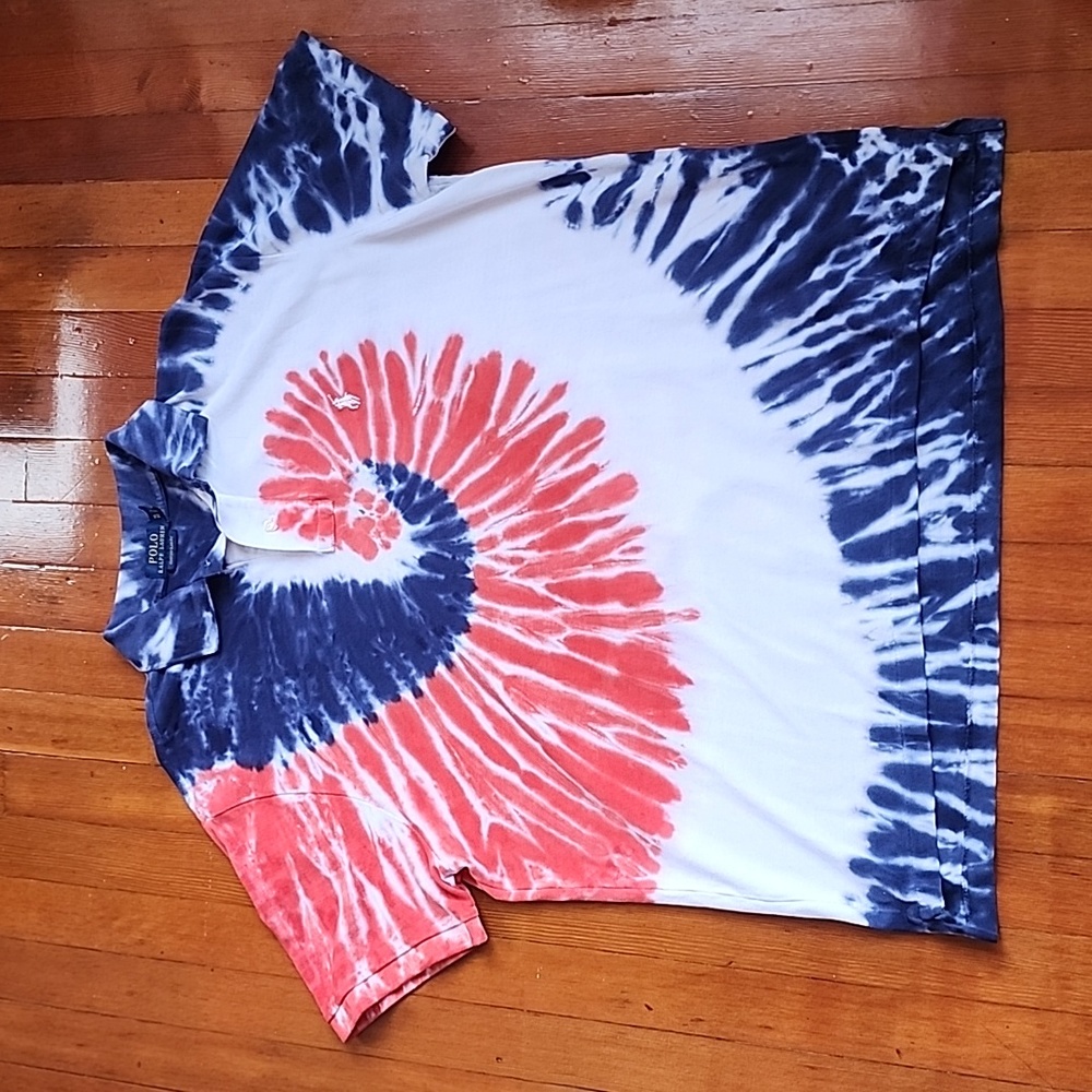 POLO tie-dye shirt